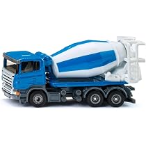 Siku - Mixer Truck - Blue/White - Sturdy Construction Vehicle